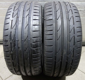 2x 225/40R18 Opony letnie używane Bridgestone Potenza S001 (B49)