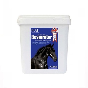 NAF RESPIRATOR 2.5KG na drogi oddechowe dla konia