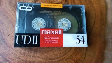 Maxell UD II 54 1988r. NOWA 1szt.