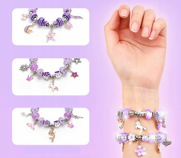 XXL НАБОР БИСЕРА ДЛЯ ИЗГОТОВЛЕНИЯ БРАСЛЕТОВ-БРАСЛЕТОВ БИСЕР ПОДАРОК ​​ДЕТЯМ