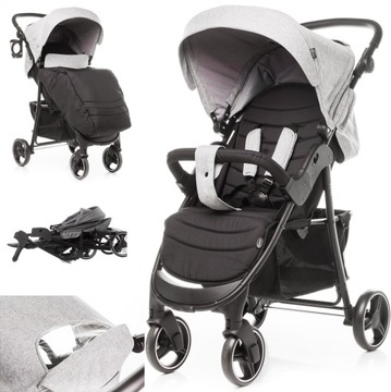 LEKKI WÓZEK SPACEROWY 4BABY RAPID XXIII SPACERÓWKA