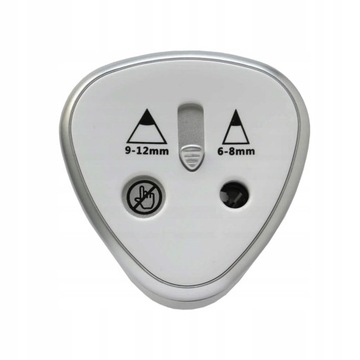 STRIGO WHITE электрическая точилка с двойным контейнером