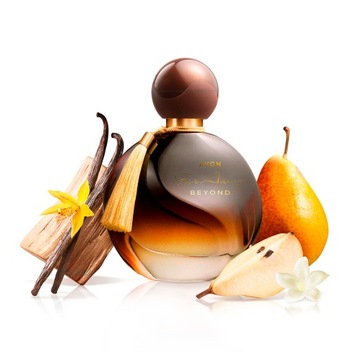 AVON FAR AWAY BEYOND ZESTAW PREZENT NA DZIEŃ MATKI PERFUMY 50 ML + GRATIS