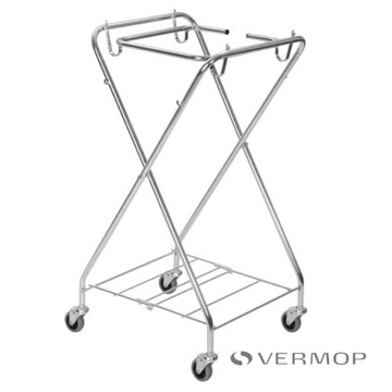 X-FORM 1x120L Wózek na śmieci - pościel - VERMOP