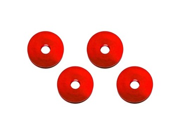 Быстросъемные зажимы для бампера JRspec, красные