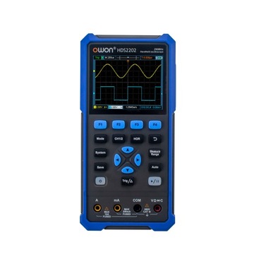 Цифровой осциллограф OWON HDS2202 + мультиметр