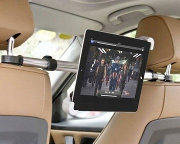 Uchwyt zagłówkowy na tablet do samochodu 7