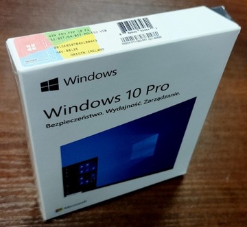 Microsoft Windows 10 Pro PL 32/64bit BOX USB P2