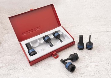 ЭКСТРАКТОРЫ KING TONY ДЛЯ СЛОМАННЫХ ВИНТОВ 5 ШТ. 11205SQ