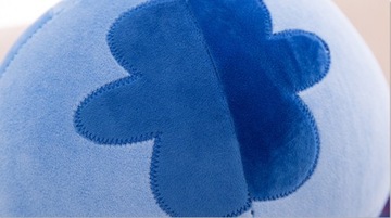 плюшевая игрушка-талисман Лило и Стич, мишка, синий, 25 см.