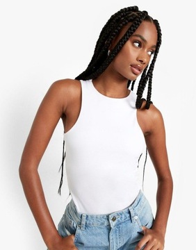 Boohoo fcw STRINGI GŁADKIE BODY S XXJ