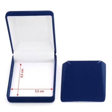 Сапфировая коробочка для медалей, футляр для бейджа