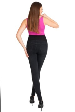 ДЖИНСЫ ДЛЯ МАТЕРИНСТВ, РАЗМЕР 3XL, ЧЕРНЫЕ