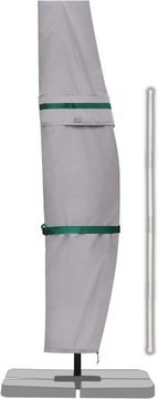 Pokrowiec Na Parasol Ogrodowy Wodoodporny 260 x 40/70/50 cm