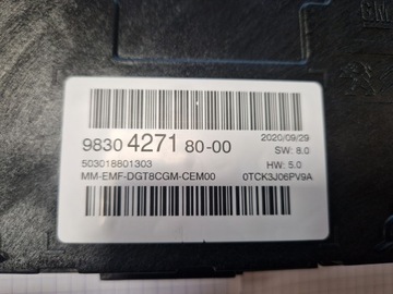 DISPLEJ RÁDIO AUTORÁDIO OBRAZOVKA NAVI OPEL GRANDLAND X 9830427180