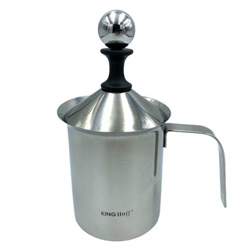 Вспениватель молока, сталь, 0,4л