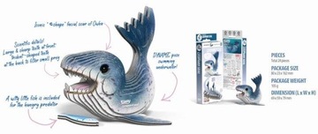 Юджи, морской леопард. Эко 3D Пазл