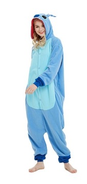 ONESIE KIGURUMI CIEPŁA PIŻAMA JEDNOCZĘŚCIOWA KOMBINEZON DRES STRÓJ