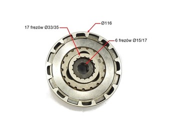 ДИСКИ СЦЕПЛЕНИЯ КОРЗИНА QUAD ATV 70 110 125cc