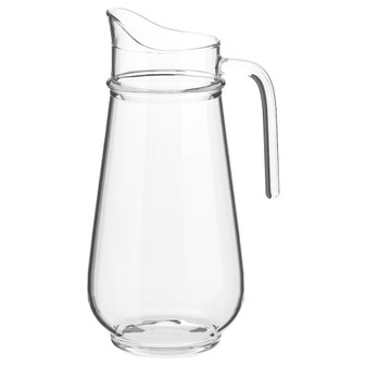 IKEA TILLBRINGARE Dzbanek, szkło bezbarwne, 1.7 l