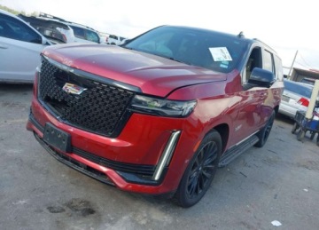 Cadillac Escalade III 2023 Cadillac Escalade 2023r., 4wd Premium Luxury, 6.2L, od ubezpieczalni 6.2, zdjęcie 1