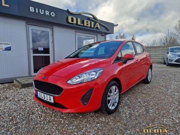 Ford Fiesta VII Hatchback 3d Facelifting 1.0 EcoBoost 100KM 2017 Ford Fiesta Klimatyzacja Usb Wielofunkcyjna kierownica Benzyna 101KM