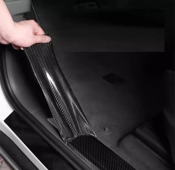 ЗАЩИТНАЯ ЛЕНТА ФОЛЬГА ДЛЯ ТОЛЩИХ УГЛЕРОДНЫХ СТОЙК 5D, САМОКЛЕЙКАЯ 5см 5м