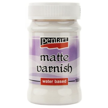Lakier matowy (wodny) 100ml - Pentart