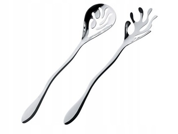 Alessi MEDITERRANEO Sztućce - Łyżki do Sałaty