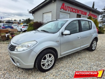 Dacia Sandero I Hatchback 5d 1.4 MPI 75KM 2008 Dacia Sandero Klimatyzacja Centralny Zamek El Szyby Nowe opony 1.4, zdjęcie 1