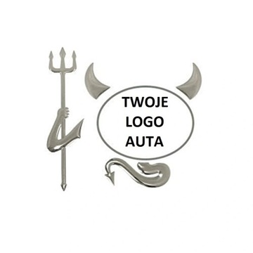 Emblemat naklejka diabeł DEVIL VW OPEL BMW i inne
