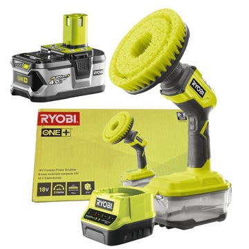 ВРАЩАЮЩАЯСЯ МОЮЩАЯ ЩЕТКА 18В Ryobi ONE+ R18CPS 4Ah