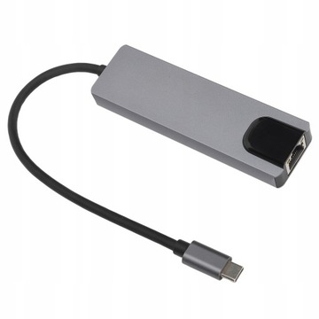 АДАПТЕР-концентратор RJ45 USB HDMI PD MACBOOK