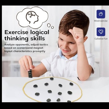 KAMIENIE MAGNETYCZNE DO GRY GRA SZACHY 36 KULEK MAGNETYCZNYCH MAGNETIC