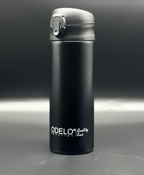 ТЕРМОС БУТЫЛКА ТЕРМАЛЬНАЯ КРУЖКА С НОСИКОМ 350мл ЧЕРНАЯ ВОДА ЧАЙ