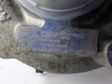 CHEVROLET CAPTIVA 2.0 VCDI TURBO TURBÍNA 96440365 762463-0006