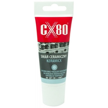 CX80 KERAMICX Smar ceramiczny do hamulców wydechu - Przemysłowy 40g