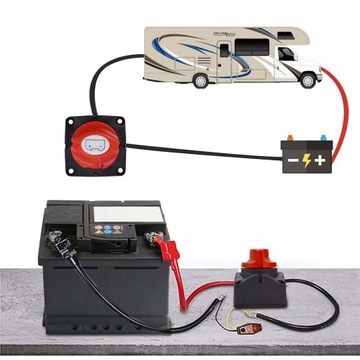 ГЛАВНЫЙ ВЫКЛЮЧАТЕЛЬ АККУМУЛЯТОРА HEBEL ЗАЩИТА ЛОДКИ ДЛЯ фургона 12 В 300 А