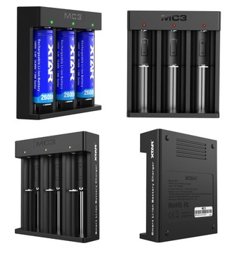 Зарядное устройство для литий-ионного аккумулятора 18650 Xtar MC3