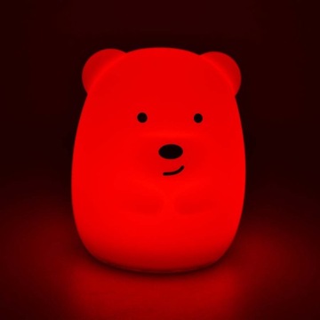 СВЕТОДИОДНАЯ ЛАМПА МЕДВЕДЬ ДЛЯ РЕБЕНКА С ПУЛЬТОМ USB