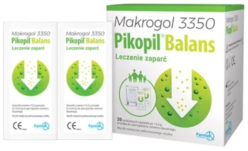 Pikopil Balans Makrogol 3350 20 saszetek leczenie zaparć