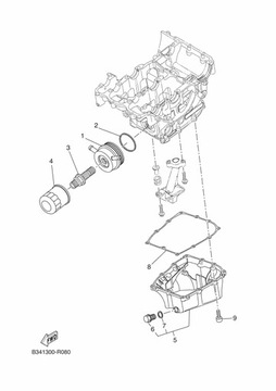 Filtr oleju Yamaha MT03 Tracer7 XSR700 Tenere 700