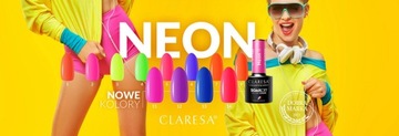 CLARESA NEON 14 HYBRID ПОЛИРОВКА НЕОНОВЫЙ КРАСНЫЙ
