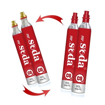 2x GAZ DO NABICIA BUTLI CO2 SPOŻYWCZY