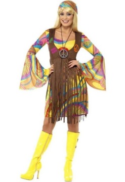 Костюм хиппи Маскировка хиппи Костюм 70-х годов