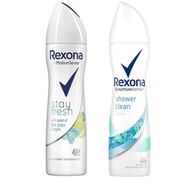 Zestaw REXONA antyperspirant dla kobiet 2 x 150ml