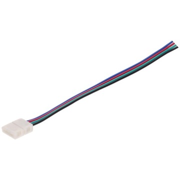 ZŁĄCZKA LED RGB 10mm TAŚMA-PRZEWÓD