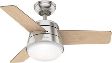 Lampa WIATRAK sufitowy Hunter finley z pilotem