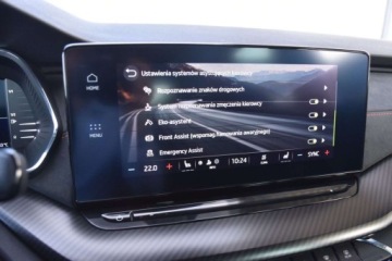 Skoda Octavia IV RS Kombi 2.0 TDI SCR 200KM 2022 Skoda Octavia RS Combi 200KM TDI DSG Hak Virtual LED Matrix WEBASTO VAT23, zdjęcie 22