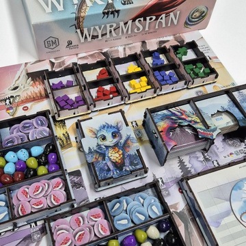 E-Raptor: вставка в Wyrmspan (УФ-печать)